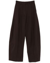 THE LATEST - Billie Wool Blend Wide-leg Trousers - Lyst