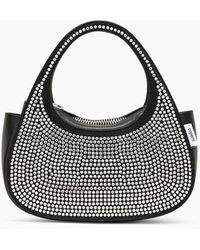 Coperni - Micro Baguette Swipe Bag With Crystals In - Lyst