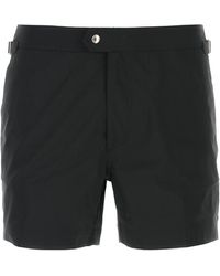 Tom Ford - Black Polyester Swimming Shorts - Lyst