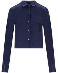 Cruna - Dafne Cropped Shirt - Lyst