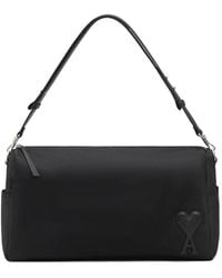 Ami Paris - Marcel Large Nylon Shoulder Bag - Lyst