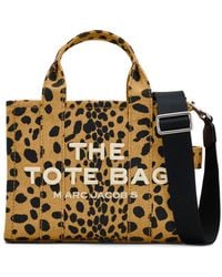 Marc Jacobs - The Cheetah Canvas Small Tote - Lyst