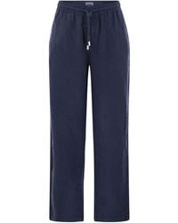 Vilebrequin - Linen Trousers - Lyst