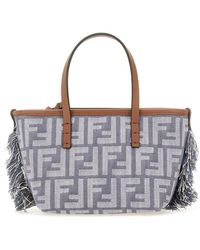 Fendi - Mini "roll" Bag With Bangs - Lyst