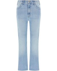 Mother - The Hustler Ankle Fray Denim Jeans - Lyst