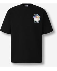 CASABLANCA - Round Neck T-shirt - Lyst