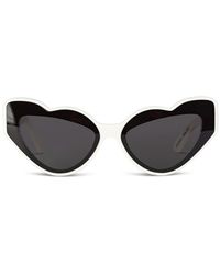 Fiorucci - Heart-Shaped Acetate Sunglasses - Lyst