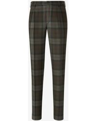 Incotex - Checkered Pattern Trousers - Lyst