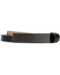 Max Mara - Leather Newplate15 Belt - Lyst