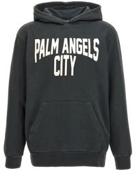 Palm Angels - Pa City Sweatshirt - Lyst