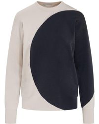 Tory Burch - Colorblock Sweater - Lyst