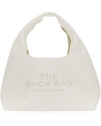 Marc Jacobs - 'The Sack' Shoulder Bag With Embossed Logo - Lyst