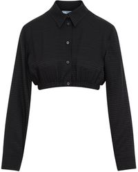 Prada Shirts for Women | Online Sale up to 39% off | Lyst