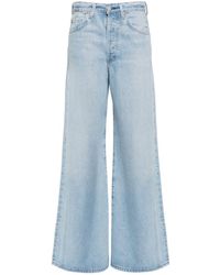 Citizens of Humanity - Beverly Mid-rise Wide-leg Jeans - Lyst