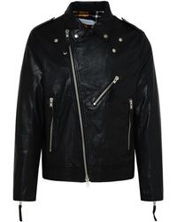 Bully - Genuine Leather Jacket - Lyst