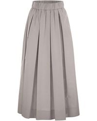 Peserico - Long Skirt - Lyst
