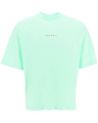 Marni Organic Cotton T-shirt - Green