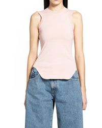 The Attico - T-Shirts & Tank Tops - Lyst