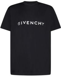 Givenchy - Logo-print Cotton-jersey T-shirt - Lyst