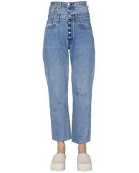 1/OFF - Double Waist Jeans - Lyst