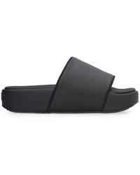 Y-3 - Leather Slides - Lyst