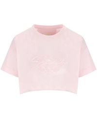 Givenchy - Pastel Cotton Crop-Top - Lyst
