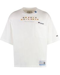 Maison Mihara Yasuhiro - Cotton T-Shirt With Print - Lyst