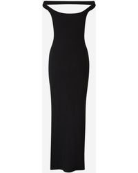 Courreges - Knitted Midi Dress - Lyst