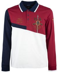 Aeronautica Militare - P.A.N. Color-Block Polo Shirt - Lyst