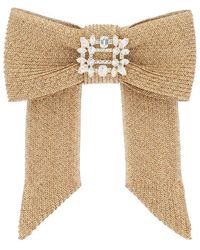 Roger Vivier - Hair Clip With Buckle Broche Vivier - Lyst