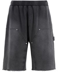 Givenchy - Cotton Bermuda Shorts - Lyst