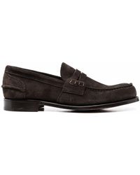 Church's - Pembrey Suede Penny Loafer - Lyst