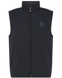 Woolrich - Pacific Padded Double-Layer Vest With Logo - Lyst