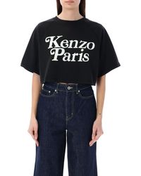 KENZO - " By Verdy" Cropped T-Shirt - Lyst