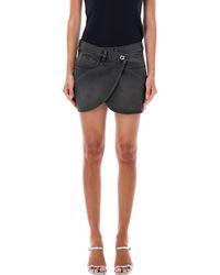 Coperni - Denim Mini Skirt - Lyst