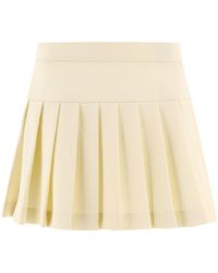 Palm Angels - Pleated Track Skirt - Lyst