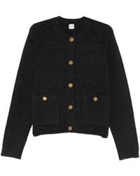TOTEME - Wool Cardigan - Lyst
