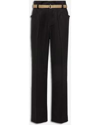 Maison Margiela - Wool Dress Trousers - Lyst
