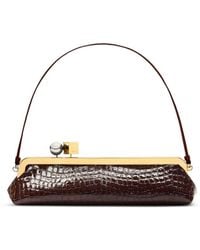 Jacquemus - 'La Pochette Salon' Shoulder Bag With Removable Shoulder Strap And Kiss-Lock Closure - Lyst