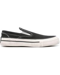 Rhude - Washed Canvas Slip On Sneaker Shoes - Lyst