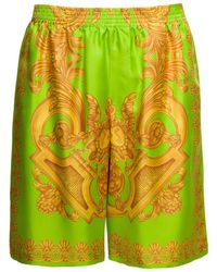 Versace - And Shorts With All-Over Barrocco Print - Lyst