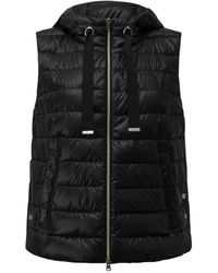 Herno - Hooded Quilted Vest - Lyst