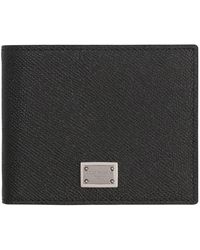 Dolce & Gabbana - Leather Flap-over Wallet - Lyst
