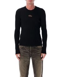 DIESEL - K-Zackary Mock Neck Jumper - Lyst