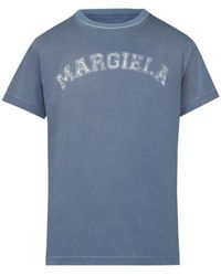 Maison Margiela - Logo-print Jersey T-shirt - Lyst