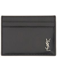 Saint Laurent - Tiny Cassandras Card Holder - Lyst