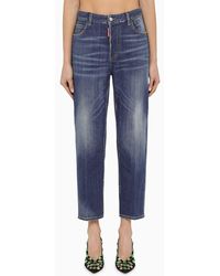 DSquared² - Washed Denim Jeans - Lyst