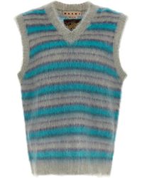 Marni - 'Brushed Stripes Fuzzy Wuzzy' Vest - Lyst