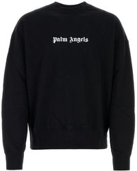 Palm Angels - Classic Logo Crew Sweat - Lyst