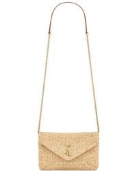 Saint Laurent - Clutch Bag With Chain "Cassandras" - Lyst